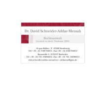 Dr. Schneider-Addae-Mensah